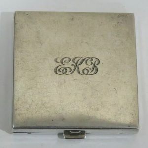 Tiffany & Co Sterling Powder Mirror Case 150 Grams